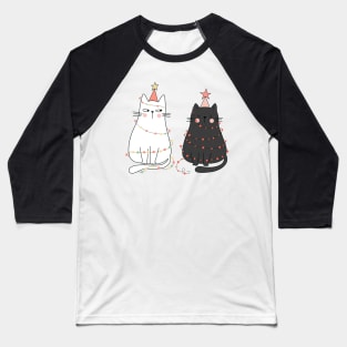 Christmas kitties Baseball T-Shirt